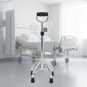 Muleta RAFU RF1402A - Cuerpo de Aluminio (Ánodo T1.2/Pintura), Mango de TPR con Patrón en S, Mango de Aluminio en Forma de U, Certificación CE - Product Image 3
