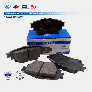 ผ้าเบรกกึ่งโลหะ LWT 04466-12162 สำหรับรถยนต์โตโยต้า โคโรลล่า/19-24:Zre21 #   Zwe21 #   Rav4/18-24:Mxaa5 #   ยาริส/20-24 - Product Image 1