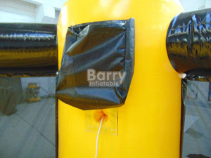 Tương tác lễ hội trò chơi thể thao hà mã <span class=keywords><strong>Chow</strong></span> xuống Inflatable Bungee trò chơi người lớn và trẻ em đói đói hà mã Inflatable - Product Image 4