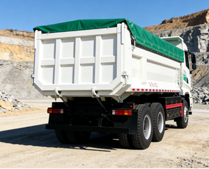 Camion benne lourd SINOTRUCK 8X4 Diesel, capacité 31-40T, Euro3, suspension pneumatique automatique, neuf, pour transport minier, 351-450ch Weichai - Product Image 4