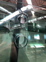 Machine de perçage vertical de verre robuste pour l'architecture – Équipement de perçage et de fraisage de verre