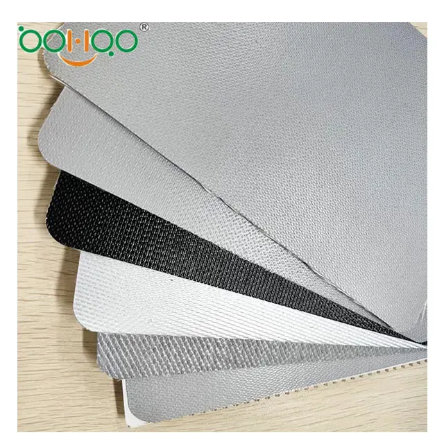 Standing temperature 550C single side or double side silica coated fiberglass cloth for welding fire curtain metallurgy