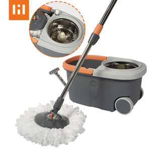 Holamopa Vadrouille avec roues Serpillière rotative à usage intensif avec roue pour un nettoyage facile Roues de rechange incluses Fournitures de nettoyage - Product Image 1