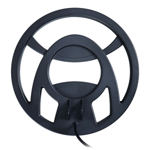 Détecteur de métaux avec bobine de recherche de 30 cm, en plastique noir, pour adultes, étanche, résistant à l'eau salée, pour la plage, la recherche d'or, de pièces de monnaie et de bijoux - Product Image 4