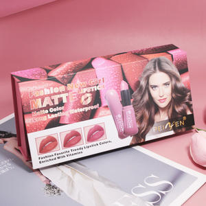 Ensemble de gloss à lèvres authentique de haute qualité, fini mat velours, non collant, hydratant, maquillage pour les lèvres - Product Image 4