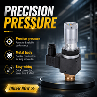 Zhengquan 220v connexion en cuivre JCS-02N pressostat hydraulique industriel réglable relais de pressostat d'huile industriel