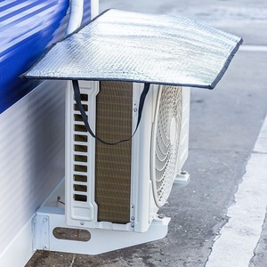 Air Conditioner Outdoor Unit Cover PE Fabric Dustproof Water Resistant Anti Uv Durable <b>Sun</b> <b>Shade</b> Protection - Product Image 1