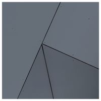 Panneau décoratif Prima Retro en aluminium brossé, surface résistante aux rayures, pour façade de café et de magasin de détail