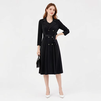 Manteau Trench Plissé Miyake pour Femme Prêt à Expédier, Manteau Robe Croisé, Expédition en 7 Jours, En Stock, Blouse, Veste de Bureau