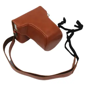PU Leather Camera Case Protector Pouch Bag Compatible Case For Canon M10 M100 15-45mm lens EOSR50 Specialized styles case