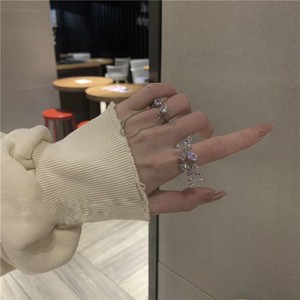 Bague tridimensionnelle pour femme, doigt index ouvert, super style féerique, mode <span class=keywords><strong>S</strong></span> - Product Image 1