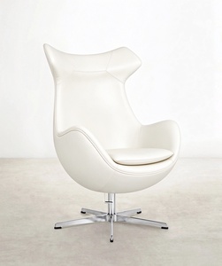 <span class=keywords><strong>Fauteuil</strong></span> d'appoint pivotant moderne à dossier haut avec base chromée 5 étoiles, <span class=keywords><strong>fauteuil</strong></span> de loisirs individuel pour bureau et salon, mobilier <span class=keywords><strong>personnalisé</strong></span> OEM ODM - Product Image 1