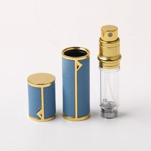 Atomiseur de voyage portable en aluminium de 5 ml à 20 ml, vaporisateur à pompe rechargeable, mini flacons de parfum, flacons en verre, fermeture à vis, huile essentielle - Product Image 2
