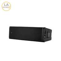 Altavoz Line Array Activo de Tres Vías HDL 50-A con Doble Woofer de 12 Pulgadas, 140dB, 4400W, PA Profesional para Conciertos y Giras