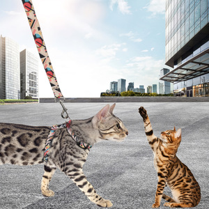 Harnais pour chat I Beam avec laisse réfléchissante, petite taille, pour utilisation en intérieur et en extérieur - Product Image 1