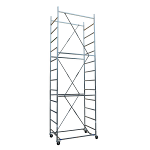 Échafaudage en alliage d'aluminium Tris 2011, hauteur 510 cm, échelle en acier, design moderne pour la construction - Product Image 1