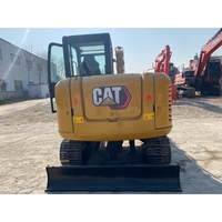 Mini Excavadora Usada Original de Alta Calidad CAT 306E en Buen Estado, Marca Reconocida, Excavadora de Orugas Pequeña CAT de Segunda Mano de 6 Toneladas