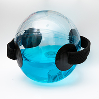 Ballon d'eau gonflable transparent en PVC pour entraînement de fitness et musculation aquatique