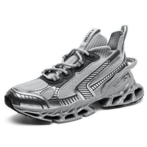 Últimas Zapatillas Deportivas Transpirables de Punto para Hombre, Calzado Técnico con Suela Hueca Única y Amortiguación, Zapatillas Urbanas de Moda - Product Image 1