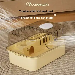 Cage à <span class=keywords><strong>hamster</strong></span> de petite taille, cage à souris de luxe bon marché, villa, acrylique, anti-évasion, transparente, style moderne, portable, utilisation en intérieur, vente en gros - Product Image 4