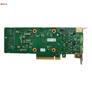 بطاقة شبكة أصلية ثنائية المنافذ من البولي كربونات متكاملة للشبكات السريعة PCIe 3.0 x8 SFP28 MCX4121A-XCAT للاستخدام في شبكات الطرف المختلف