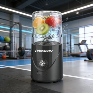 เครื่องปั่นน้ำผลไม้พกพาไร้สาย USB ขนาด 260 มล. ใบมีด SUS304 2 ใบ ปลอดสาร BPA ป้องกันการรั่วซึม ปรับความเร็วได้ ใช้บดน้ำแข็งได้ เหมาะสำหรับใช้งานกลางแจ้ง - Product Image 6