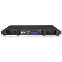 Amplificateur de puissance numérique actif en métal série DG, 2 canaux, 1U, classe D, 10000W*2, pour concerts professionnels – Meilleures ventes