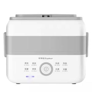Royalstar Điện Cách Nhiệt Hộp Ăn Trưa Sưởi Ấm Thép Không Gỉ Tạo Tác Văn Phòng USB/Pin Gạo Nóng Hấp Thực Phẩm Bữa Ăn Nóng - Product Image 1