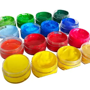 CNMI Pigment Pastes for Epoxy Resin Jars Set - Thick Pigment Paste - Opaque Resin Pigment - Solid Epoxy Resin Dye