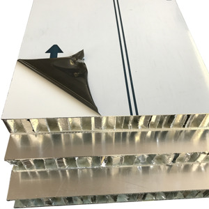 Panneau alvéolé en aluminium <span class=keywords><strong>de</strong></span> taille 25mm 30mm personnalisé léger ignifuge <span class=keywords><strong>pour</strong></span> cloison <span class=keywords><strong>de</strong></span> <span class=keywords><strong>travail</strong></span> moderne et durable - Product Image 1