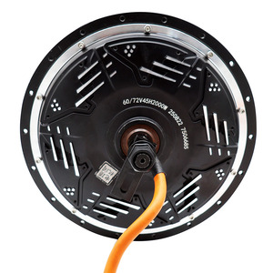 Motor sin escobillas DKMOTOR 2000W 72V A215 45H, impermeable, con imán, para scooter, barco, 60V, color 72V, 10 pulgadas, A215 - Product Image 5