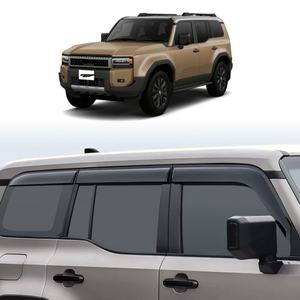 Pare-pluie injecté pour TOYOTA LAND CRUISER PRADO J250 LEXUS GX 2023, déflecteur de fenêtre de voiture, visière de porte, protection contre la pluie - Product Image 1