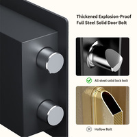 Direkt vom Hersteller Mini Stahl-Digitalsafe mit Elektronischem Zahlenschloss Modernes Design