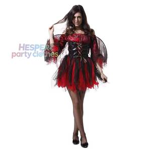 Costume de cosplay d'ange maléfique pour adulte HP Halloween, tenue de Noël pour femme - Product Image 1
