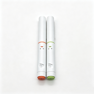 อุปกรณ์ดูแลผิวแบบแท่งเจลไมโครเคอร์เรนท์พกพา ชาร์จผ่าน USB ตัวเครื่องพลาสติกสีขาว แต่งด้วยสีสัน - Product Image 3