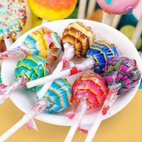 Bonbons ronds multicolores aromatisés à la cola et aux fruits, en pot de 696g, pour la vente en gros aux supermarchés