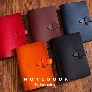 Cuaderno Espiral de Cuero PU A5 de Primera Calidad con Cubierta Suave de Cuero Vacuno de 2 Capas, Encuadernación de Hojas Sueltas, Logotipo Personalizado, Grabado en Relieve para Oficina y Negocios - Product Image 2