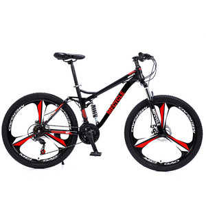 Bicicleta de Montaña de Suspensión Completa de Aleación de Aluminio de 26/27.5 Pulgadas con Frenos de Disco Hidráulicos y Amortiguador para Ciclismo Extremo 29 - Product Image 1