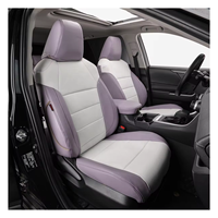 EKR Prix de gros Ensemble complet de housses de siège de voiture sur mesure pour certains modèles de Toyota RAV4 2019 2020 2021 2022 2023 LE