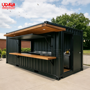 Caffetteria Container per Esterni Urdream con Tettoia Pieghevole e Bancone di Servizio - Product Image 3