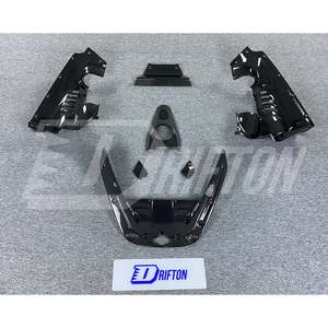 ชุดฝาครอบห้องเครื่องยนต์คาร์บอนไฟเบอร์แบบมองเห็นได้ สำหรับ Ferrari SF90 - Product Image 3