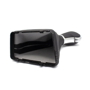 Poignée de levier de vitesses en cuir pour Volkswagen Golf 7, automatique, anti-poussière, noir mat, électro-plaqué, accessoire intérieur - Product Image 4