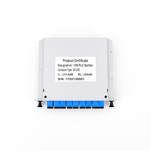 Giao hàng nhanh sợi quang Cassette thẻ chèn Modular với SC/UPC kết nối 1x8 PLC Splitter Cassette loại chèn loại - Product Image 5
