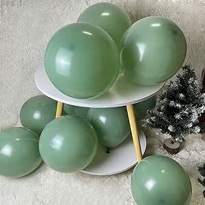 Balon mutiara Matte Retro kualitas tinggi untuk dekorasi pesta bahan lateks Biodegradable Helium yang dipertebal kompatibel - Product Image 4