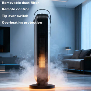 Oficina en casa PTC Vertical Ahorro de energía <span class=keywords><strong>Bajo</strong></span> <span class=keywords><strong>consumo</strong></span> con enchufe de la UE Control remoto Calentador de escritorio - Product Image 5
