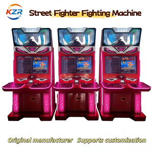 Máquina de Juegos Arcade Nostálgica para Dos Jugadores, King Fighters, Street Fighter, Consola de Juegos, Uso Comercial y Doméstico, Operada con Monedas, Grande - Product Image 3