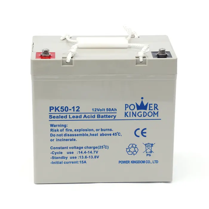 Batteria Agm esente da manutenzione batteria al piombo ricaricabile 12v 50ah