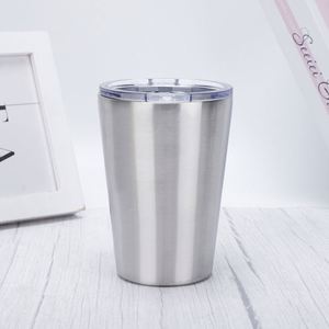 12oz Double-Layer Vacuum Conical Stainless Steel Thermos Cup for Milk <b>Beer</b> Outdoor/Car Use Logo Printing 6-12 Hours Thermal - Product Image 6