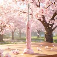 Brosse à dents électrique sonique rechargeable, charge inductive, étanche IPX7, 5 modes, poils doux, soins bucco-dentaires à domicile