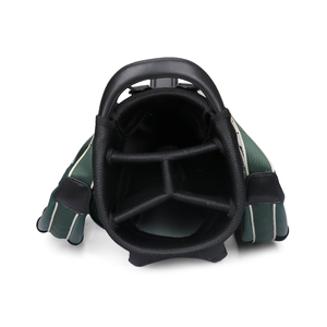 กระเป๋าใส่ไม้กอล์ฟแบบตั้งพื้นหนัง PU สีเขียววินเทจ กระเป๋าเดินทางแบบตั้งพื้นสำหรับกอล์ฟคลาสสิก - Product Image 3